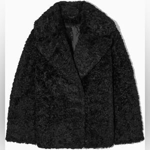 COS Oversized Faux Shearling Jacket